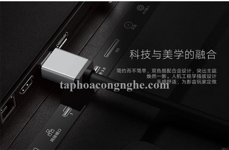 Ugreen 20891 10M màu Đen Cáp chuyển đổi HDMI sang DVI 24 + 1 thuần đồng cao cấp HD128 30020891